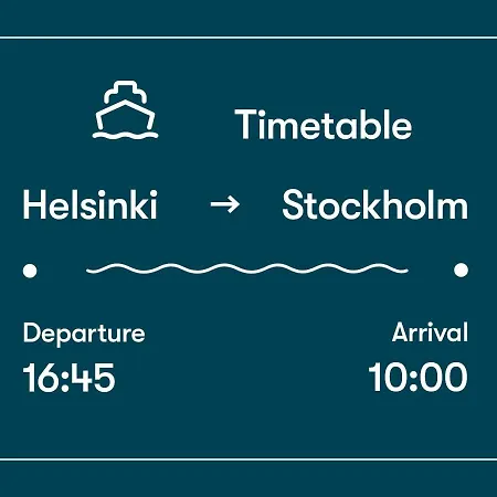  Tallink Silja Line Ferry - To Stockholm