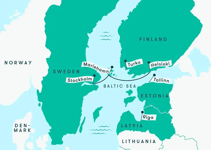  Tallink Silja Line Ferry - To Stockholm *